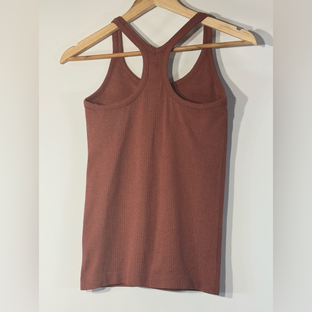 3 lululemon athletica Tank Tops in Burgundy, Brown, and Mint Size 6 - Picture 10 of 12